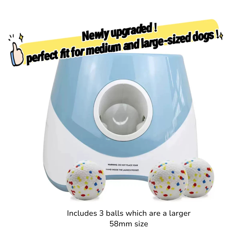 Automatic Dog Ball Launcher – Rechargeable Fetch Toy