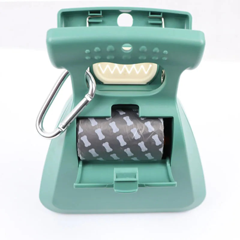 Foldable Dog Pooper Scooper with Decomposable Bags – Portable Pet Waste Cleaner