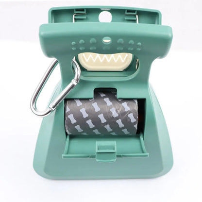 Foldable Dog Pooper Scooper with Decomposable Bags – Portable Pet Waste Cleaner