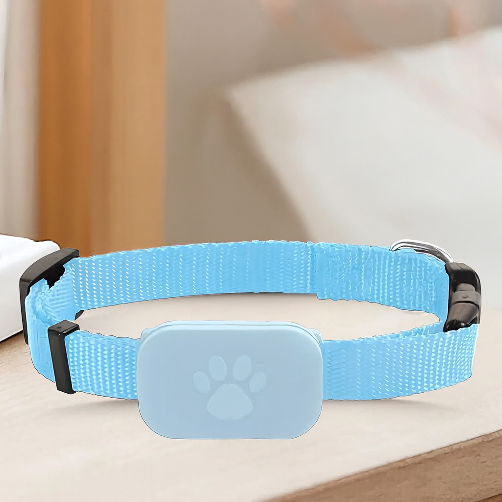Smart GPS Pet Tracker Collar – Adjustable, Waterproof & iOS Compatible