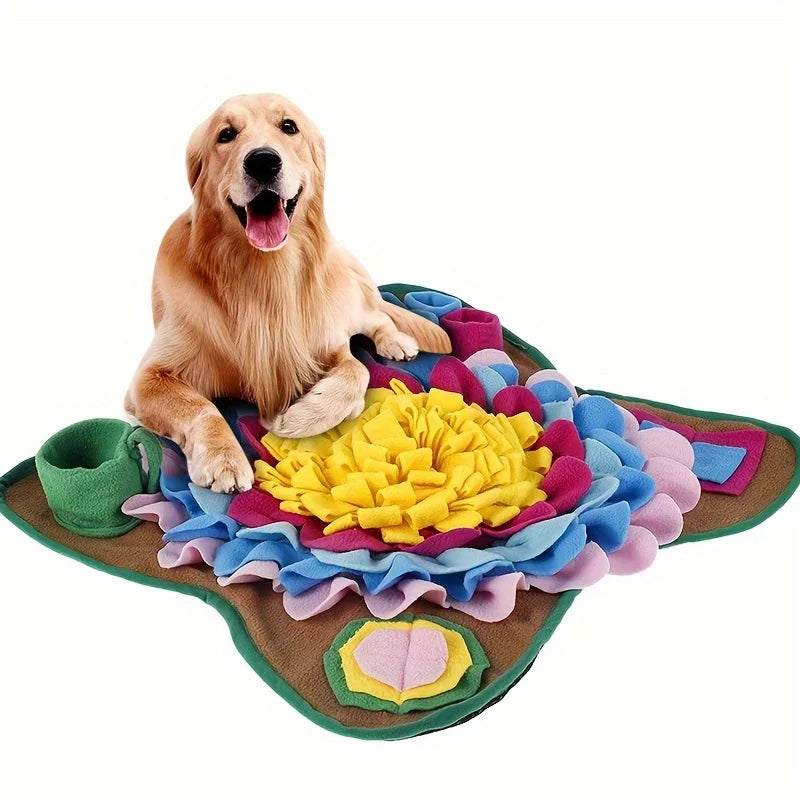 Pet Sniffing Training Mat – Interactive Slow Feeding & Stress Relief Blanket for Dogs and Cats