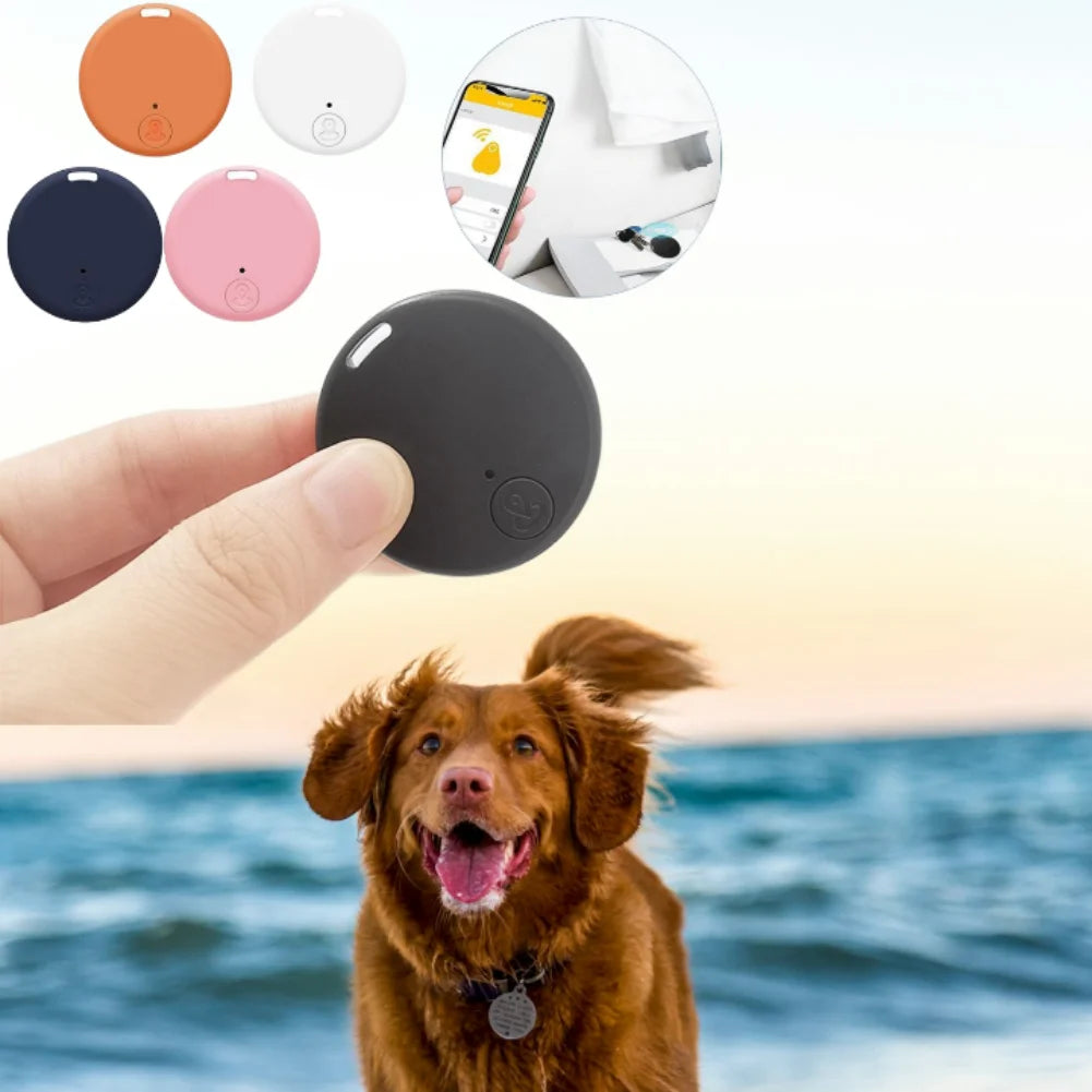 Mini GPS Bluetooth 5.0 Pet Tracker – Anti-Lost Dog & Cat Collar Finder