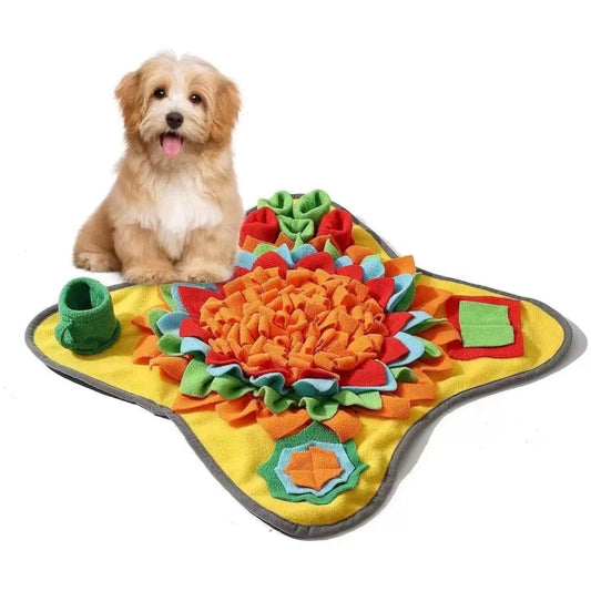 Pet Sniffing Training Mat – Interactive Slow Feeding & Stress Relief Blanket for Dogs and Cats