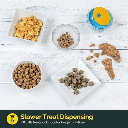 IQ Treat Ball Dog Toy – Interactive Slow Feeder & Treat Dispenser for Mental Stimulation