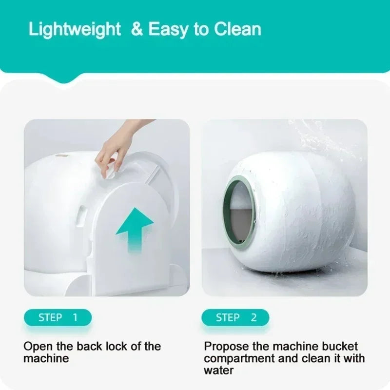 Tonepie Ti+ Smart Automatic Cat Litter Box – Self-Cleaning with App Control & Ionic Deodoriser