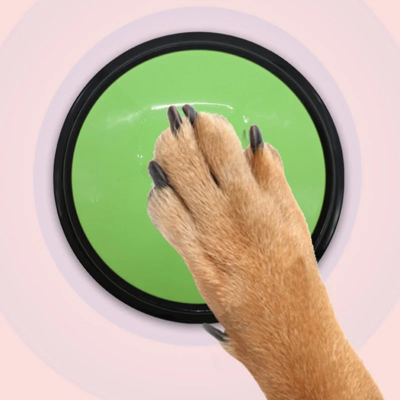Recordable Dog Training Buttons – Talking Pet Communication Buzzer