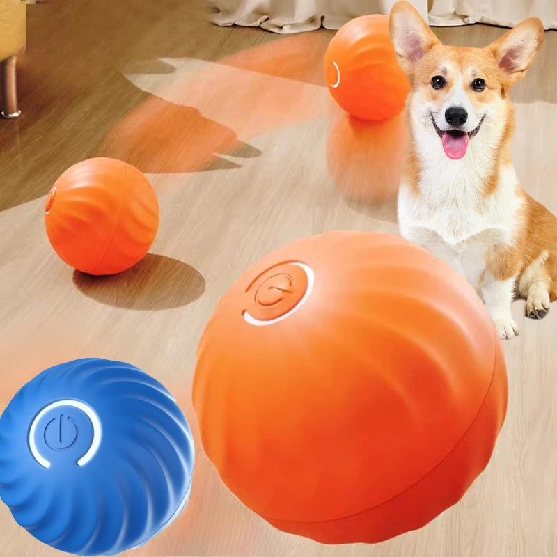Smart Moving Dog Toy – USB Rechargeable Interactive Ball