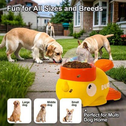2-in-1 Interactive Dog Toy & Treat Dispenser – Slow Feeder for Training and Play