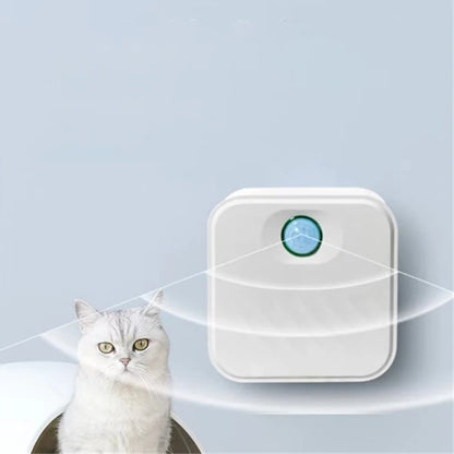Rechargeable Smart Cat Odour Purifier Litter Box Deodoriser
