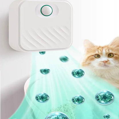 Rechargeable Smart Cat Odour Purifier Litter Box Deodoriser