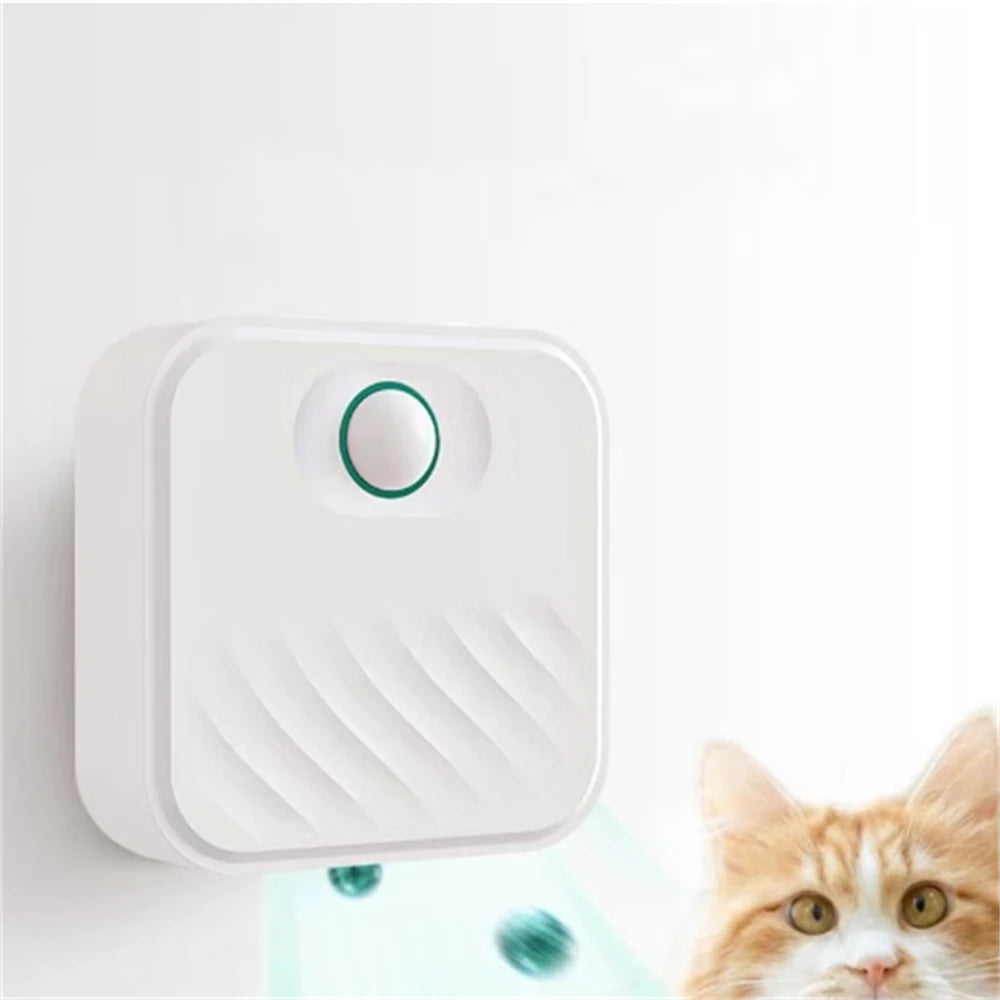 Rechargeable Smart Cat Odour Purifier Litter Box Deodoriser