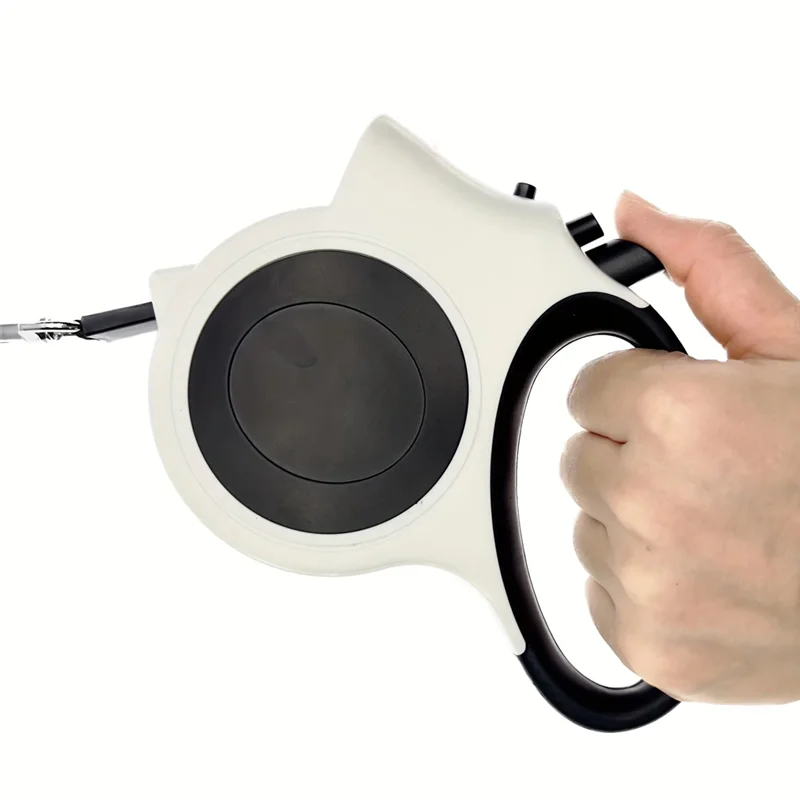 Night time Illuminated Retractable Dog Leash 5m