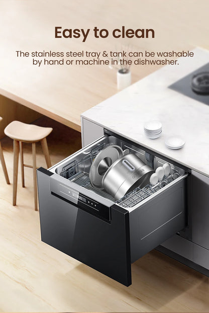 ROJECO 2L Stainless Steel Pet Water Fountain – Ultra Quiet Smart Dispenser