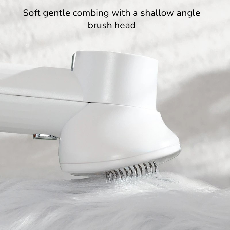 Pet Hair Dryer & Comb – 2-in-1 Grooming Tool for Dogs & Cats